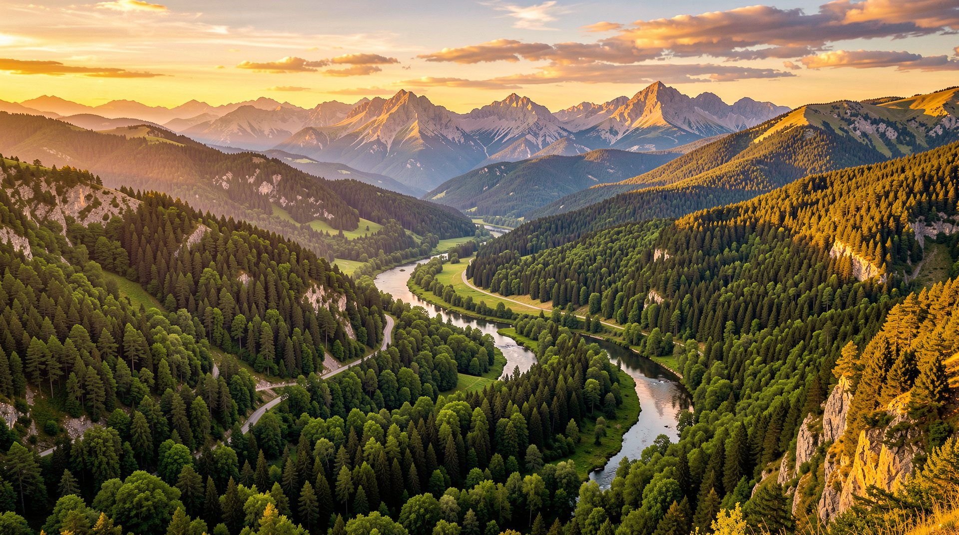 Serbian Nature Panorama