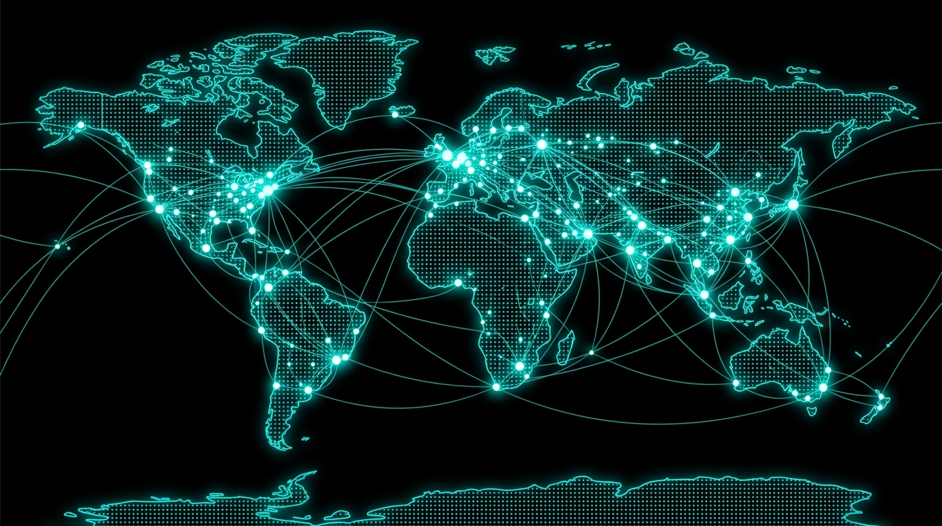 Highlighted World Map