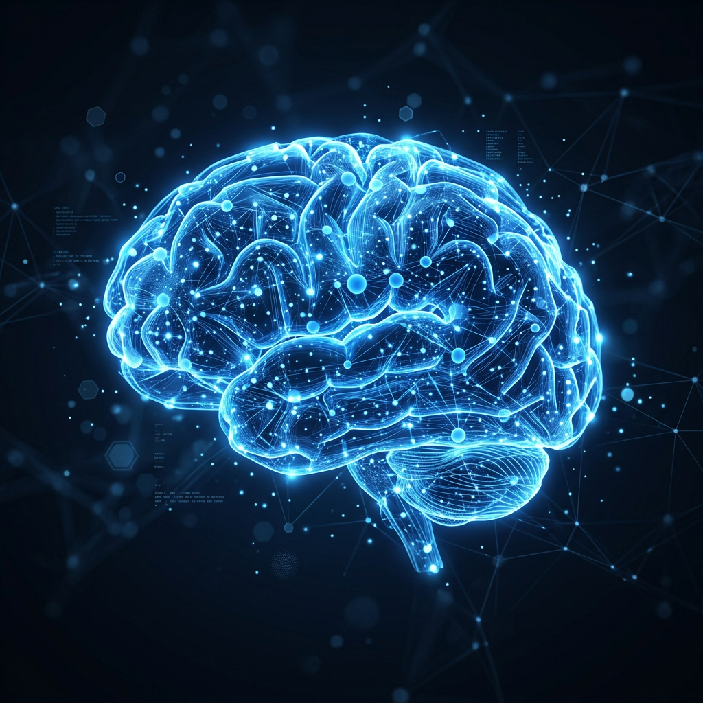 AI brain illustration