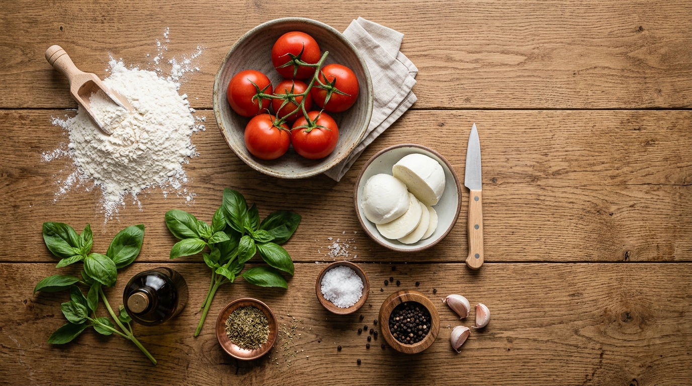 Ingredienti della pizza