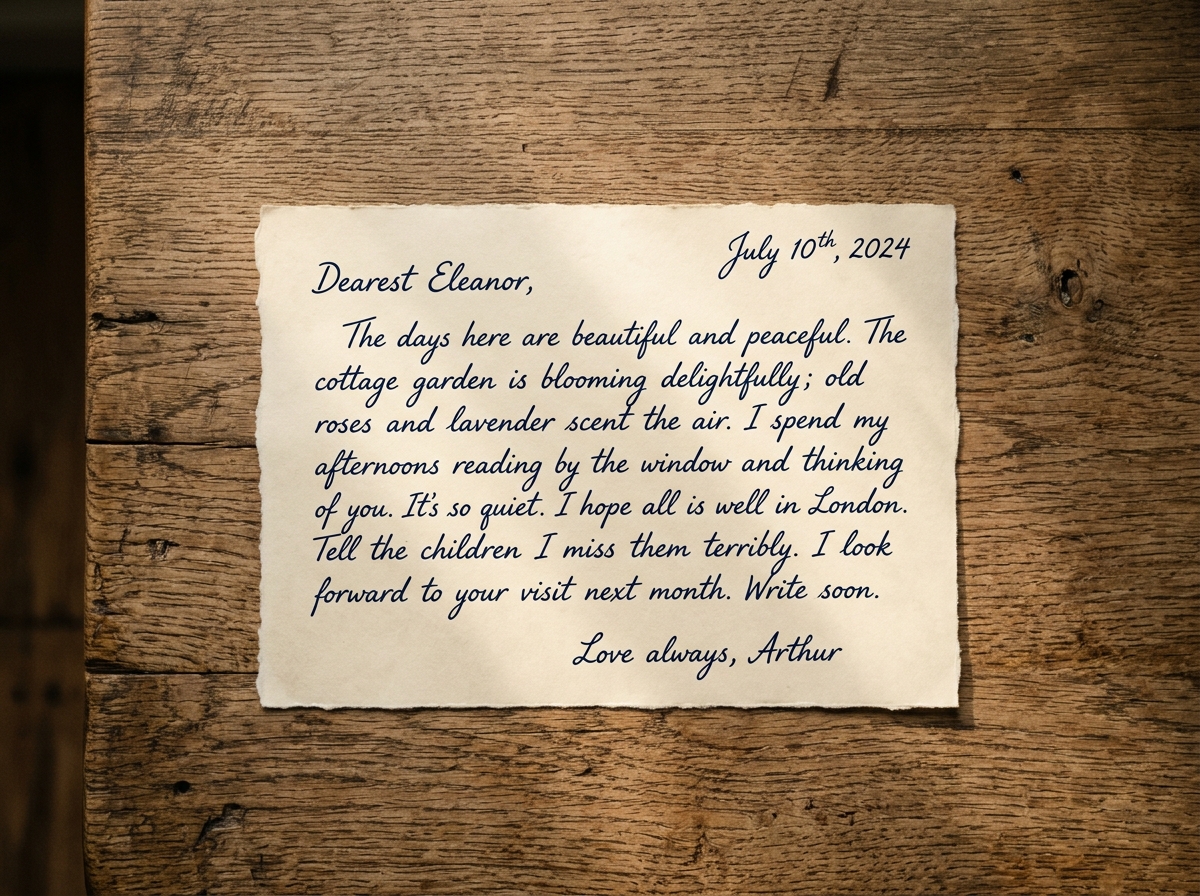 Lettera Orso Miele
