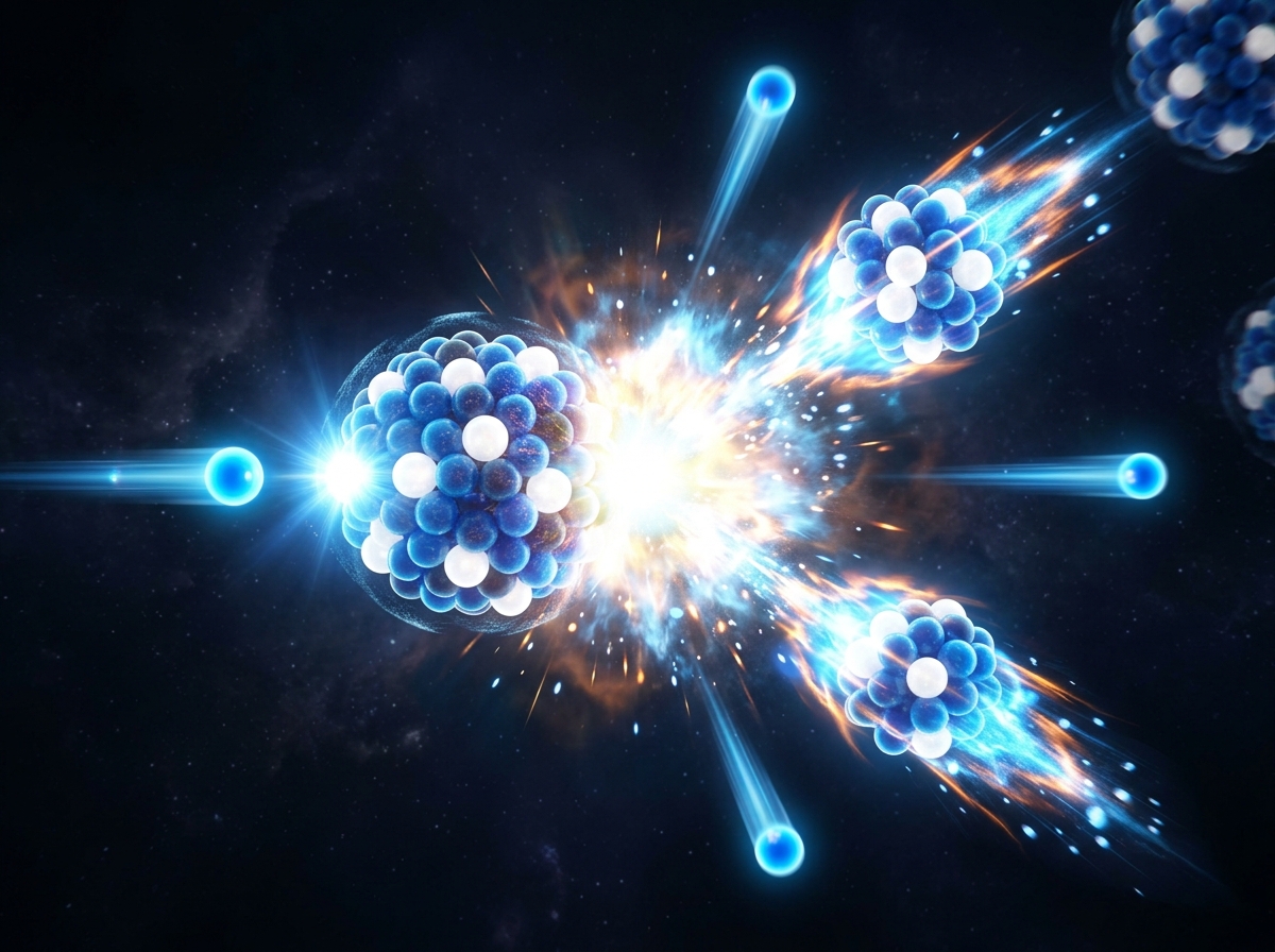 Nuclear Fission Diagram