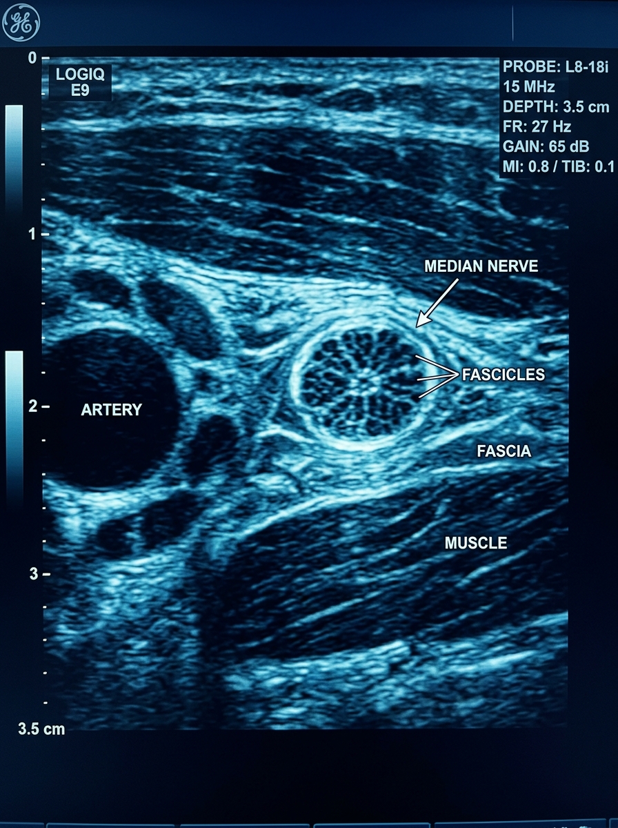 Ultrasound Nerve Cross Section