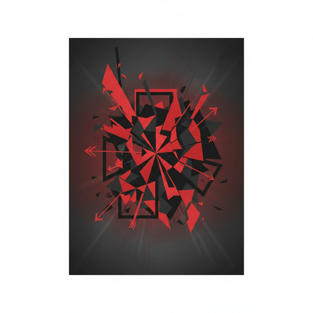 Abstract soft pastel art representing conflict, interlocking soft shapes, pink and peach, cute modern art style