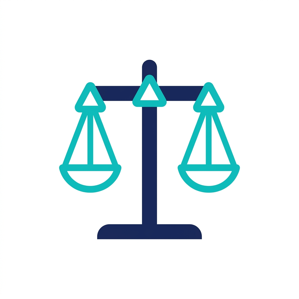 Legal Scale Icon