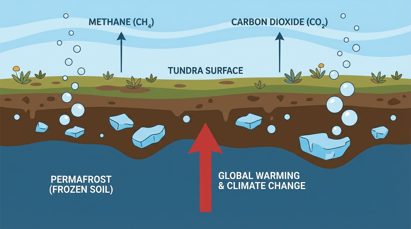 Permafrost illustration
