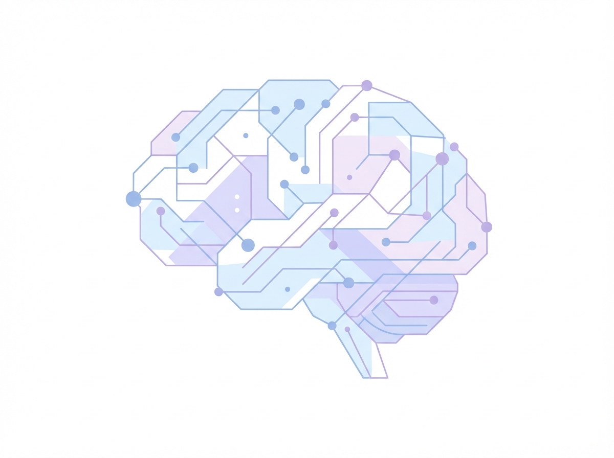 AI Brain Illustration
