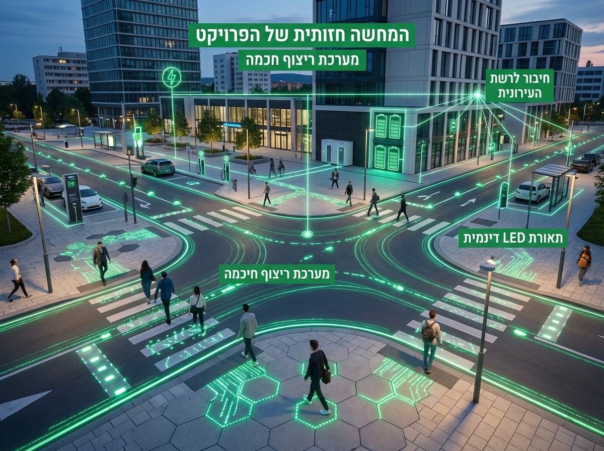 Futuristic City Street