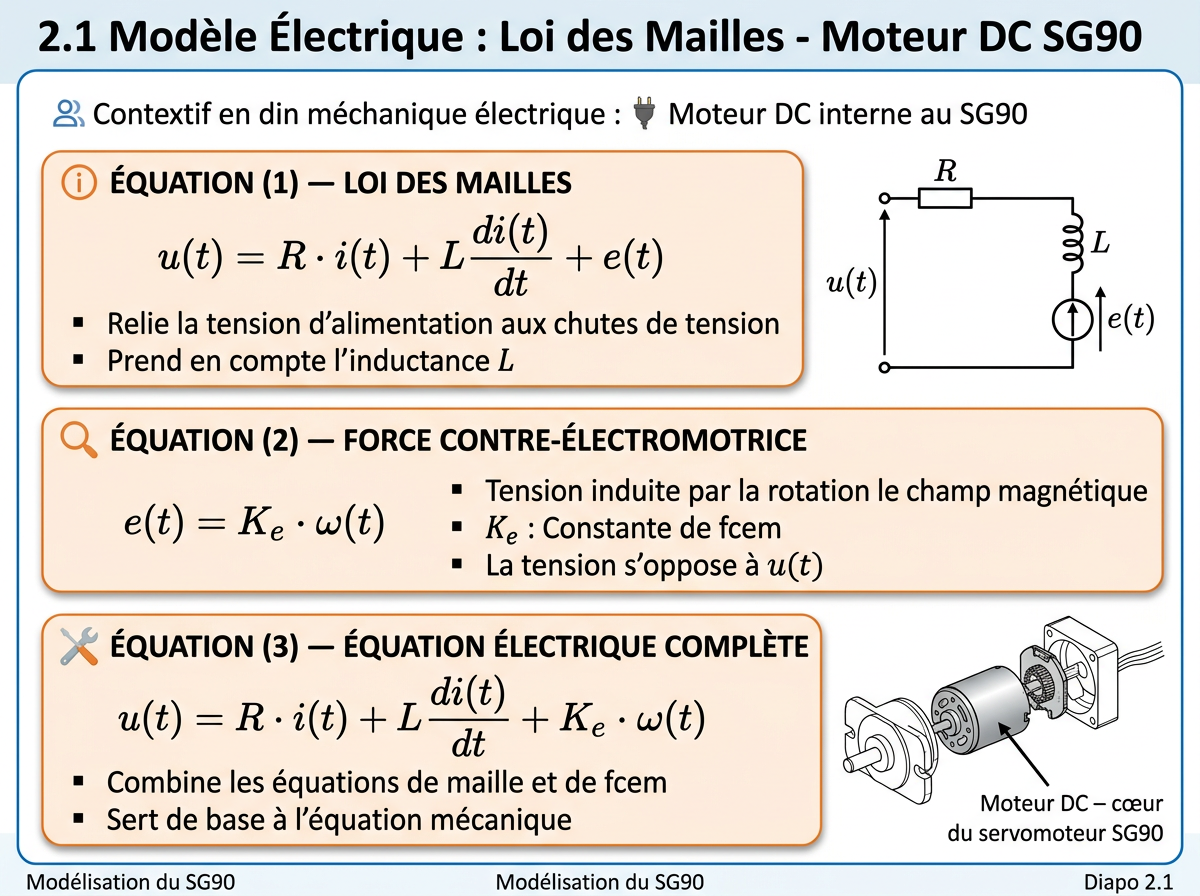 Équations (1)(2)(3)