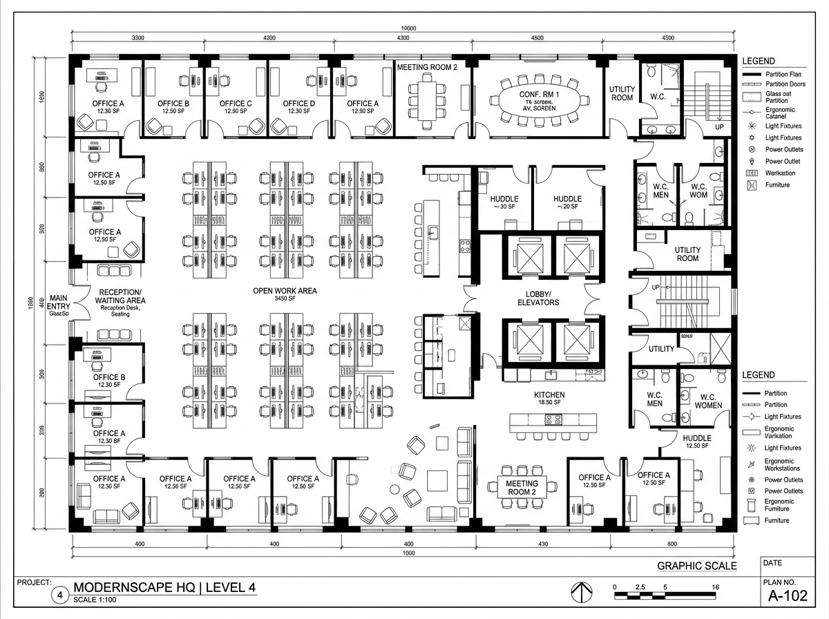Floor Plan Drawing