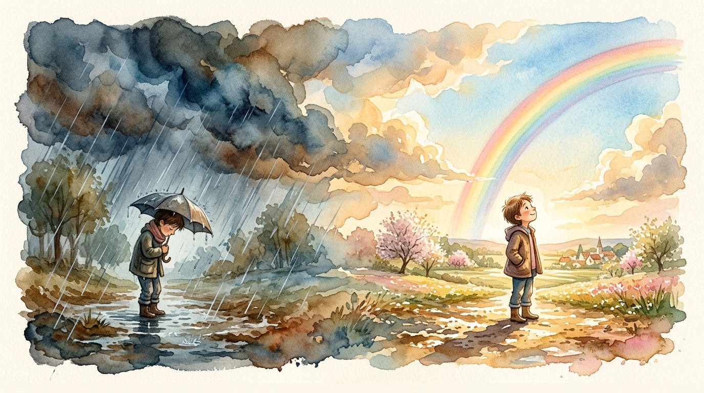 Watercolor Scene