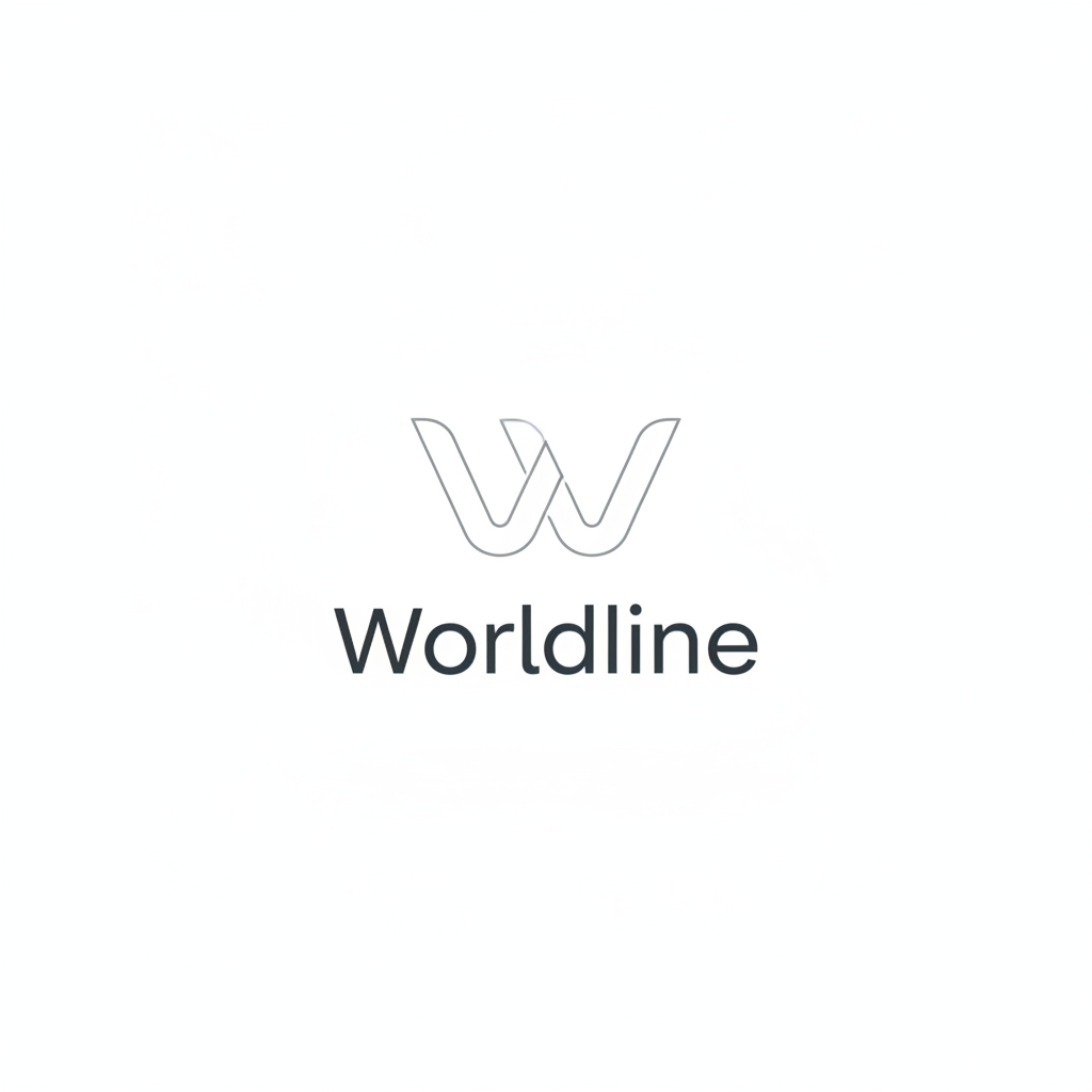 Worldline logo white transparent