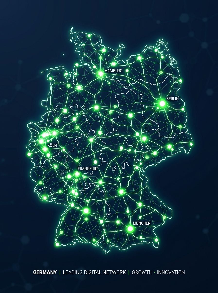 Germany Network Map