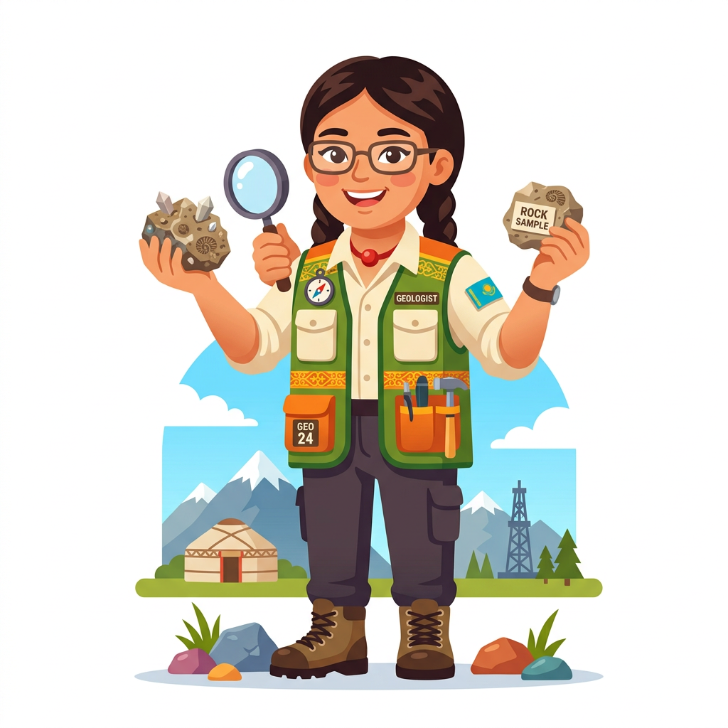 Geologist Illustration