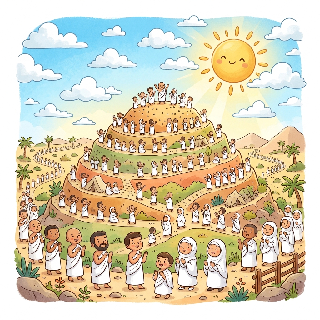 Mount Arafat Illustration