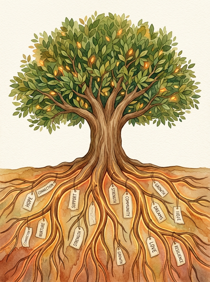 Roots illustration