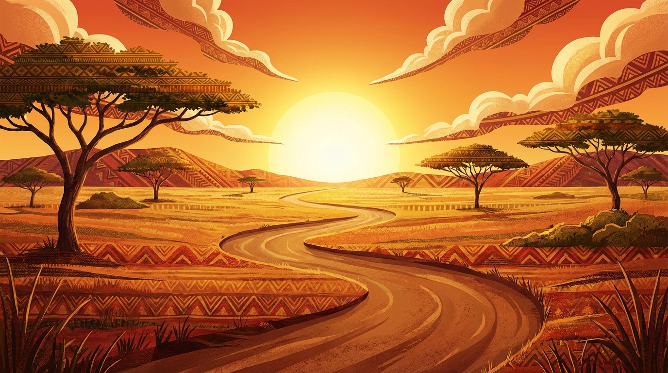 Path towards horizon