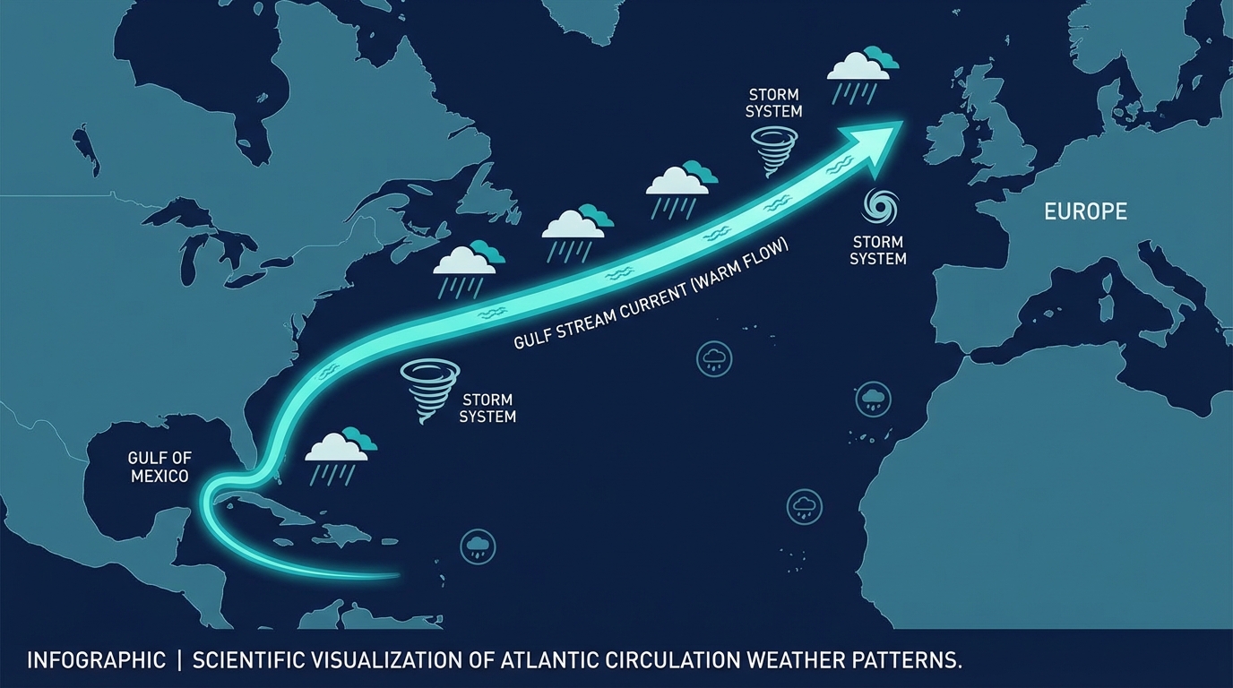 Visualisering av Golfstrømmen