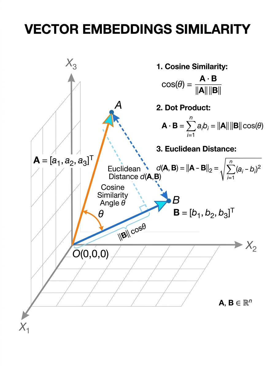 Vector Embeddings Diagram