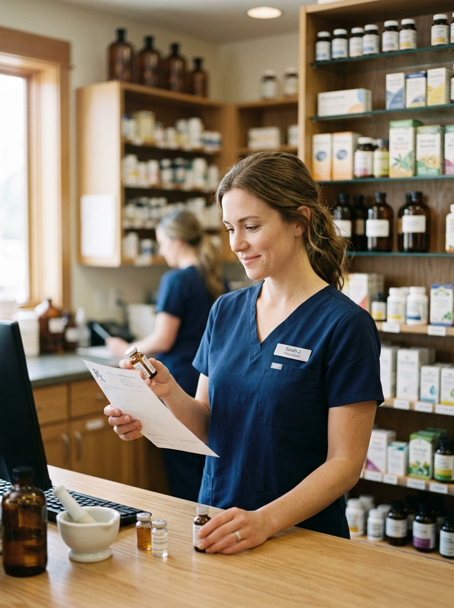 Pharmacy background