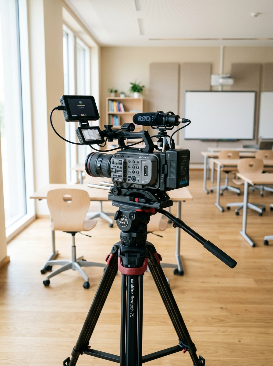 Videocamera nel setting educativo