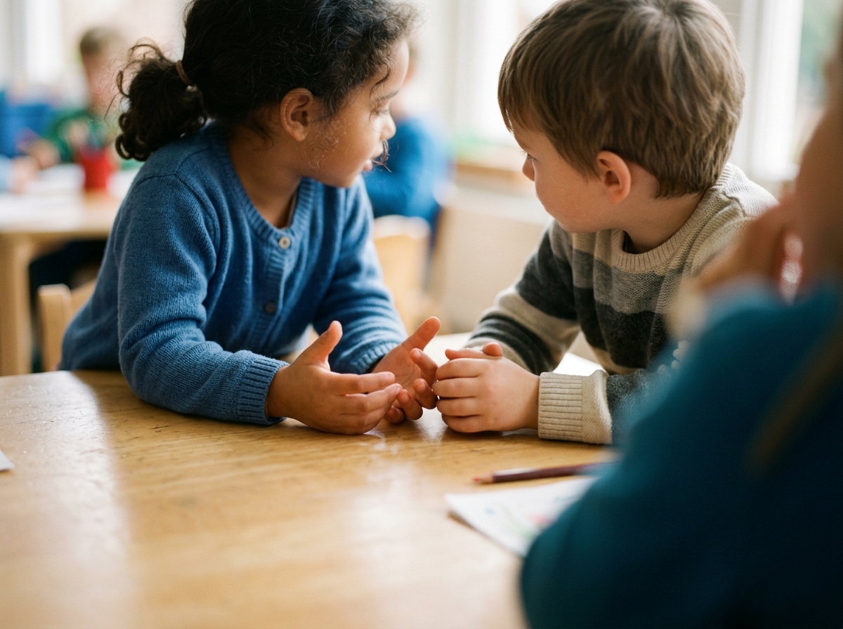 Children learning interaction