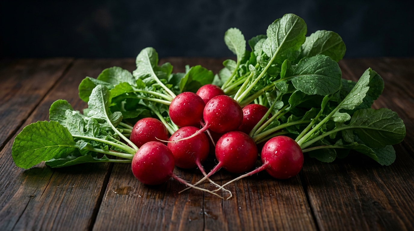 Radish background
