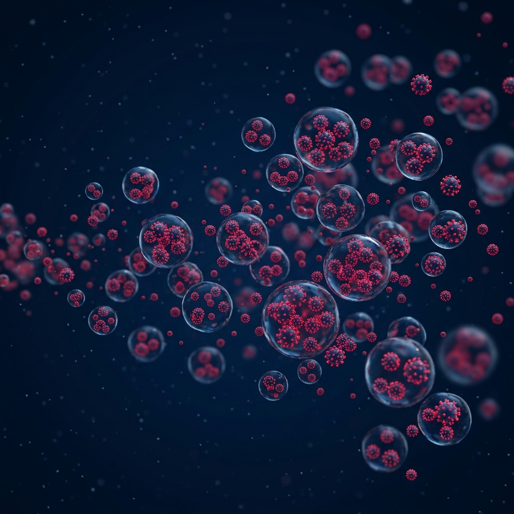 Illustration of virus transmission