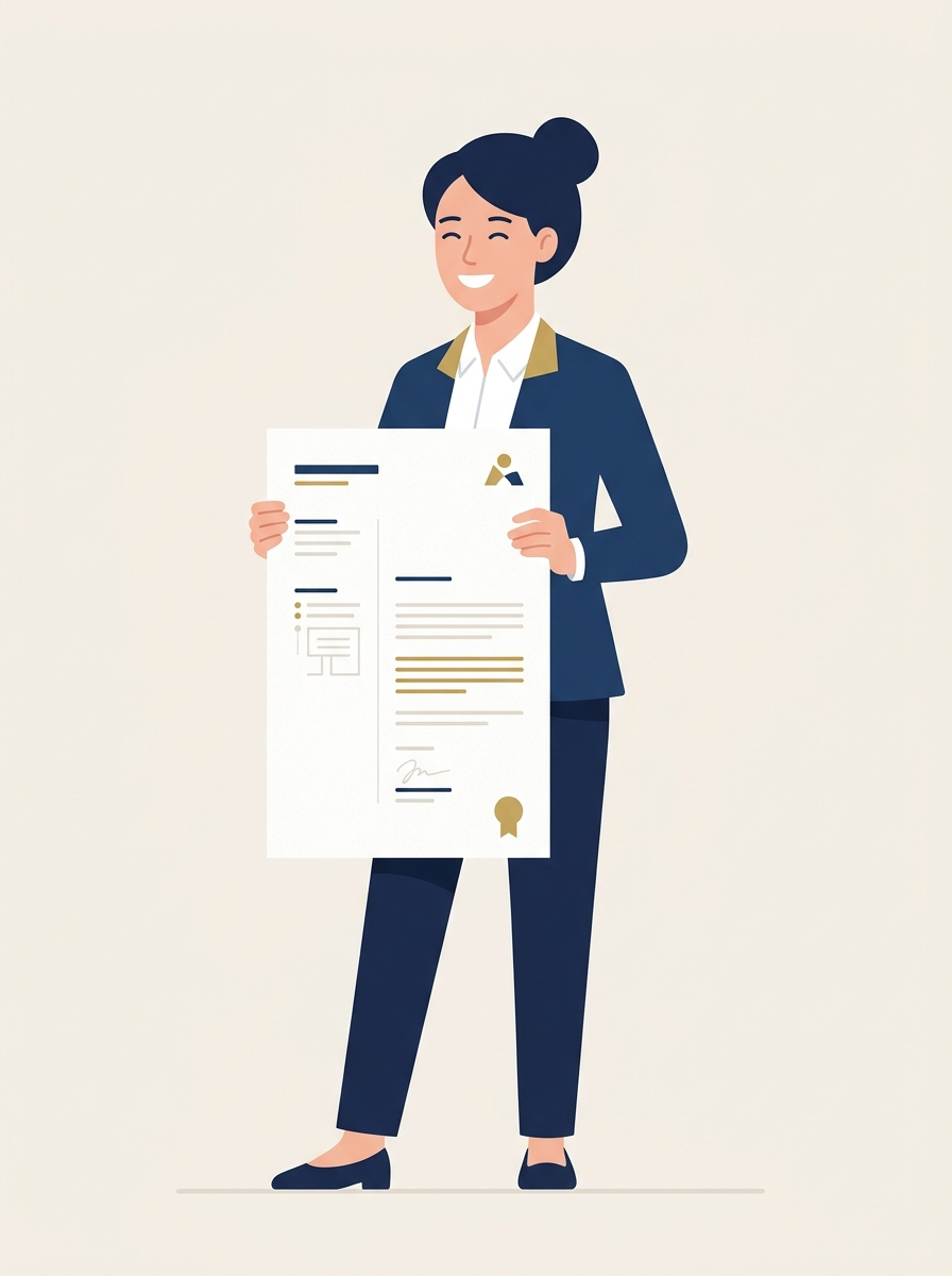 Cover Letter Illustration