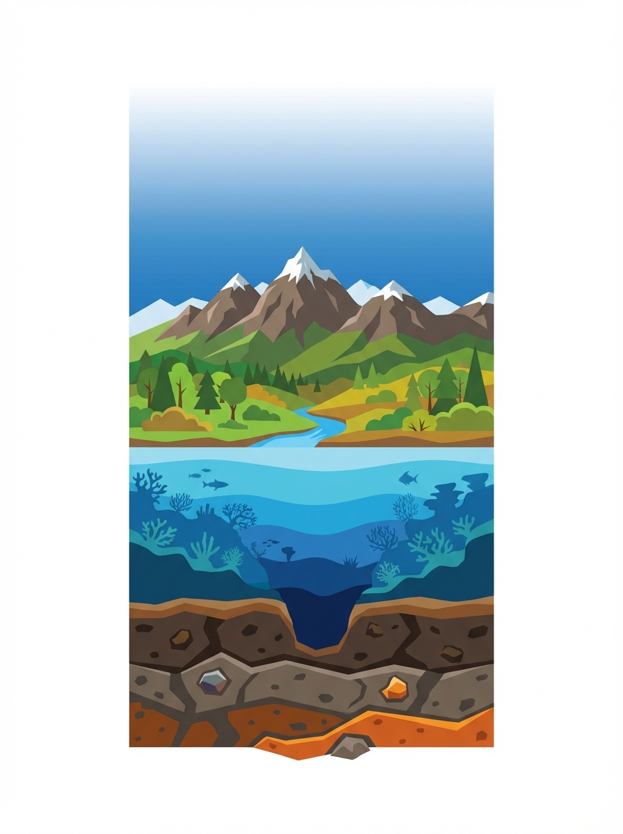 Biosphere Cross-section