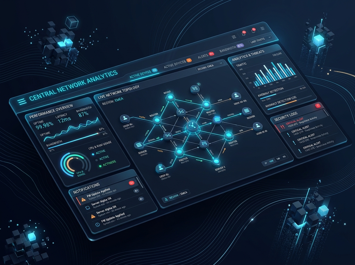 Dashboard Interface Illustration