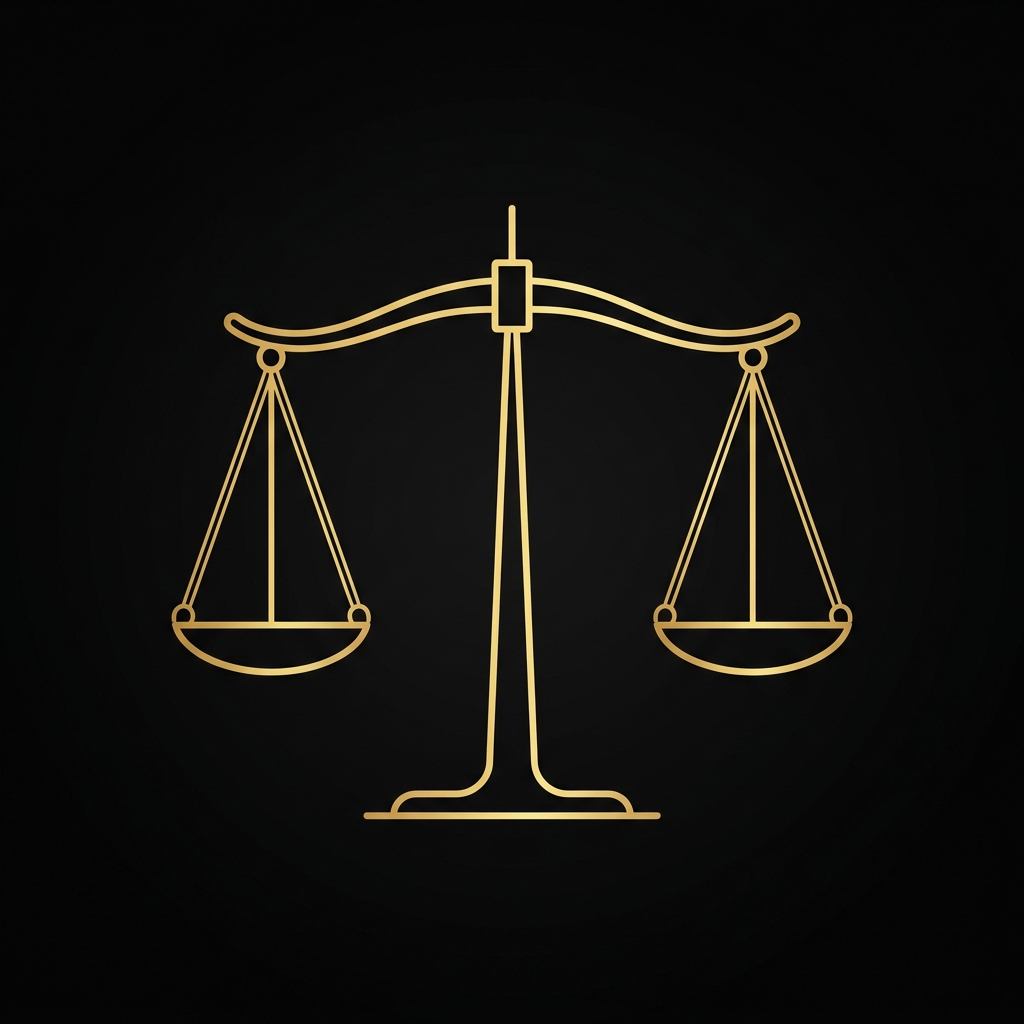 Scales of justice icon