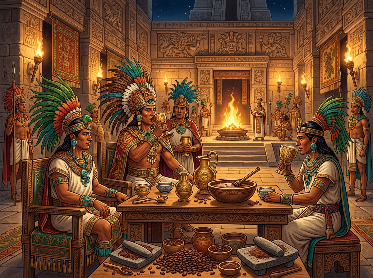 Ancient Aztec Xocolatl Ceremony