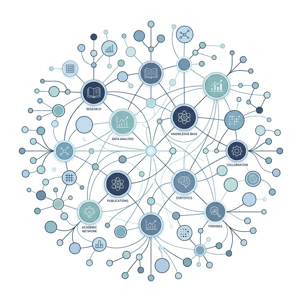 Academic Network Diagram