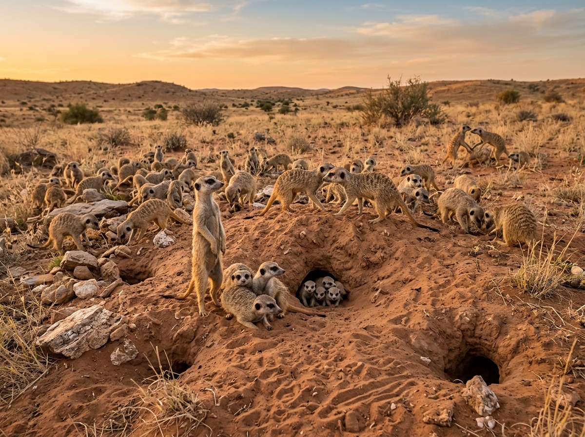 Meerkat Family Infographic