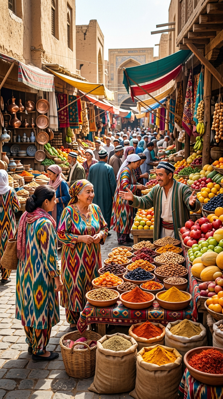 Uzbek Bazaar