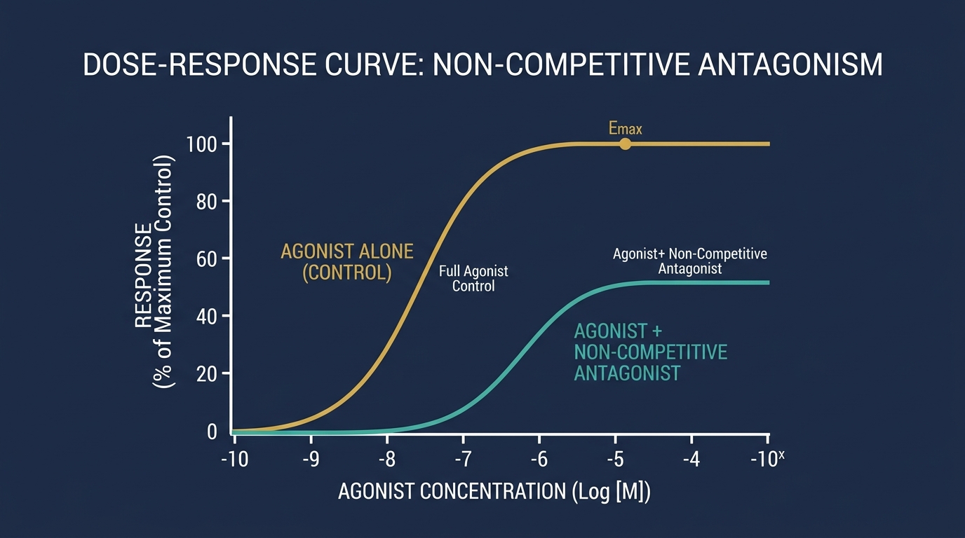 Non-Competitive Antagonism Graph
