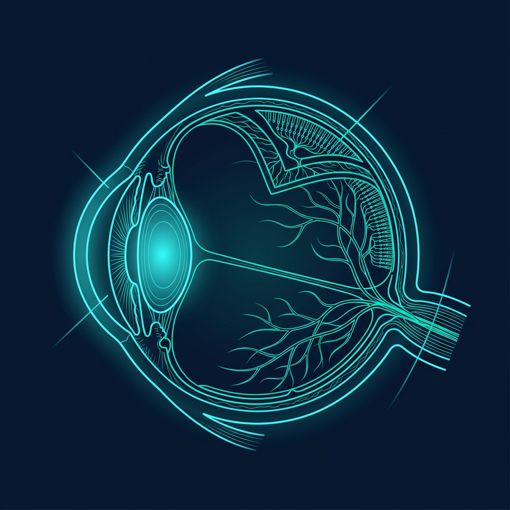 Ocular diagram cross section