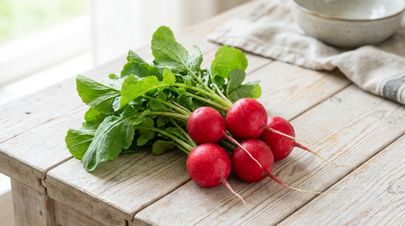 Radish background