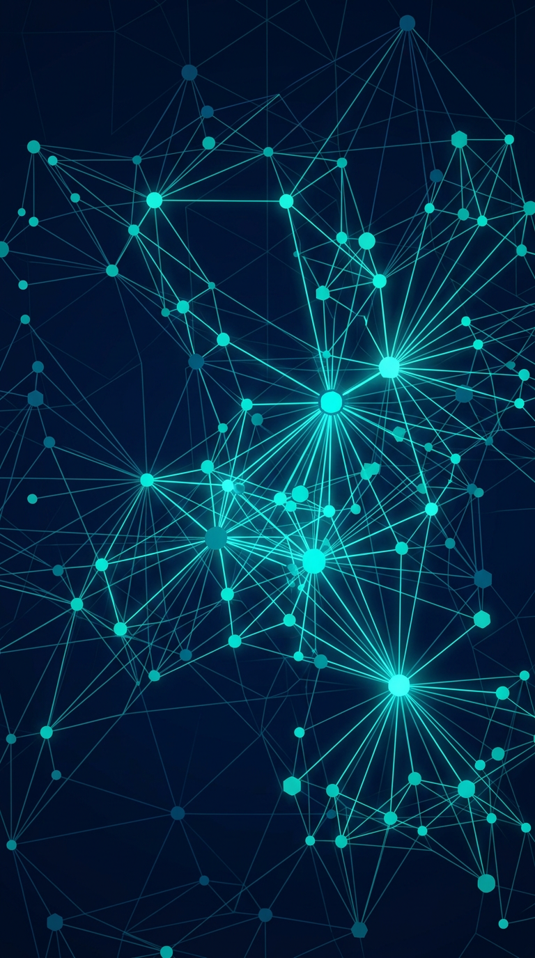 Abstract representation of social network