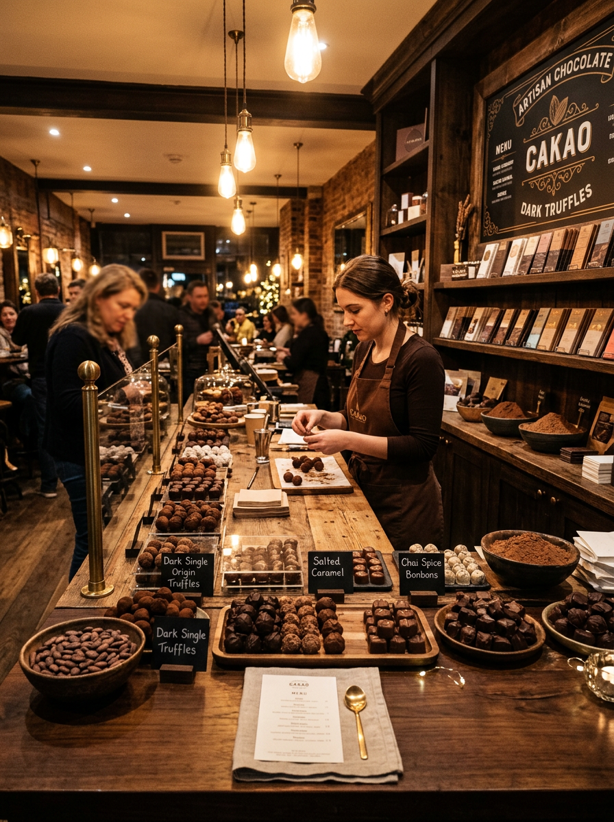 Artisan market scene