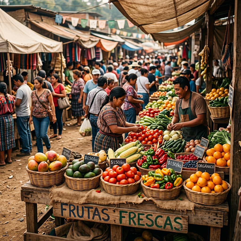 Market Feria Background