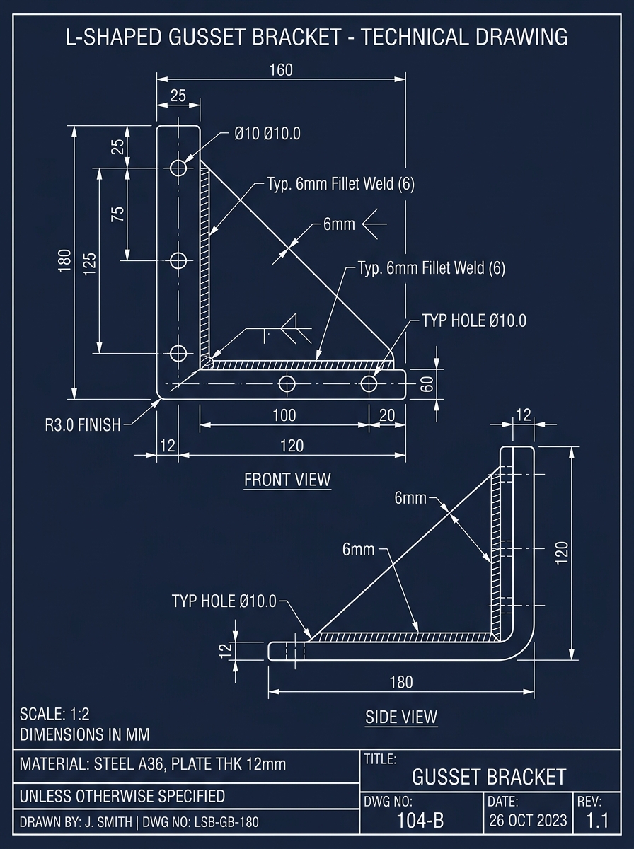 Technical Blueprint Sketch