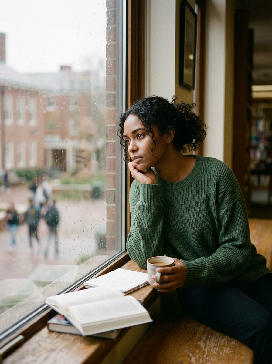 A thoughtful young person