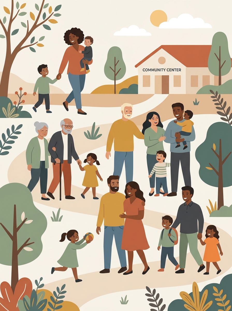 Types of Family Illustration