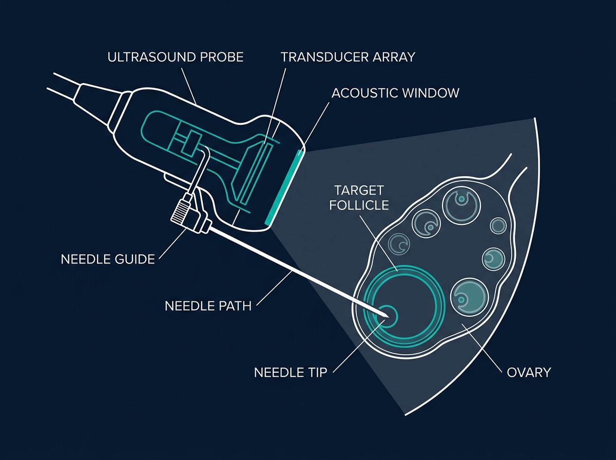 Oocyte Retrieval Diagram