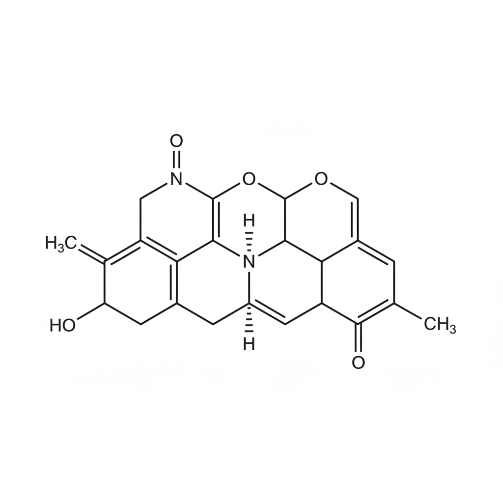 Chemical structure diagram of Testosterone molecule, clean scientific illustration, white background