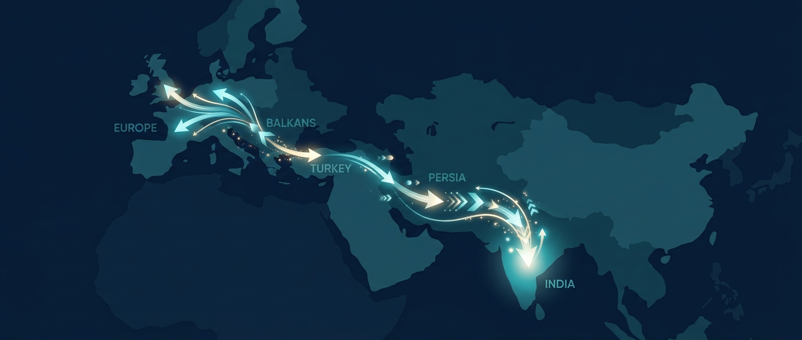 Migration Route Map