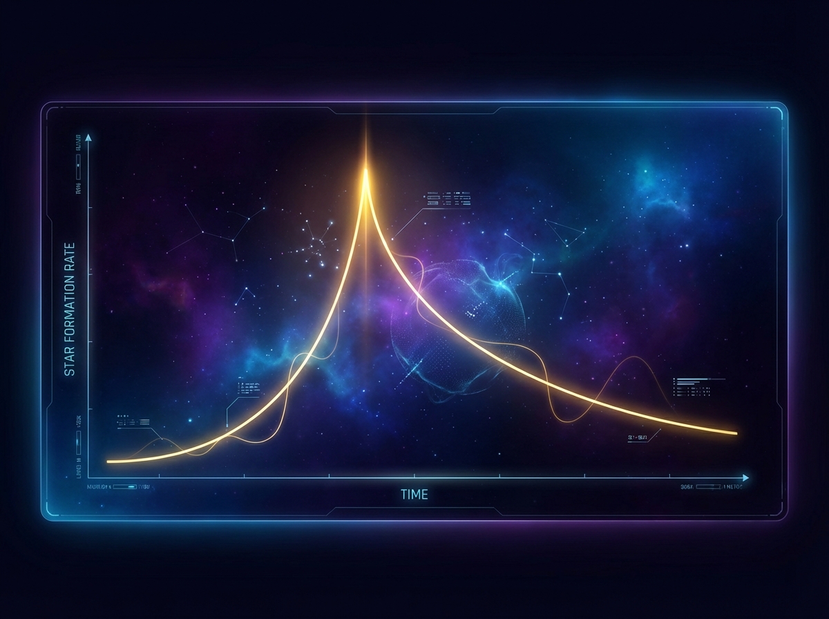 Star Formation History Chart
