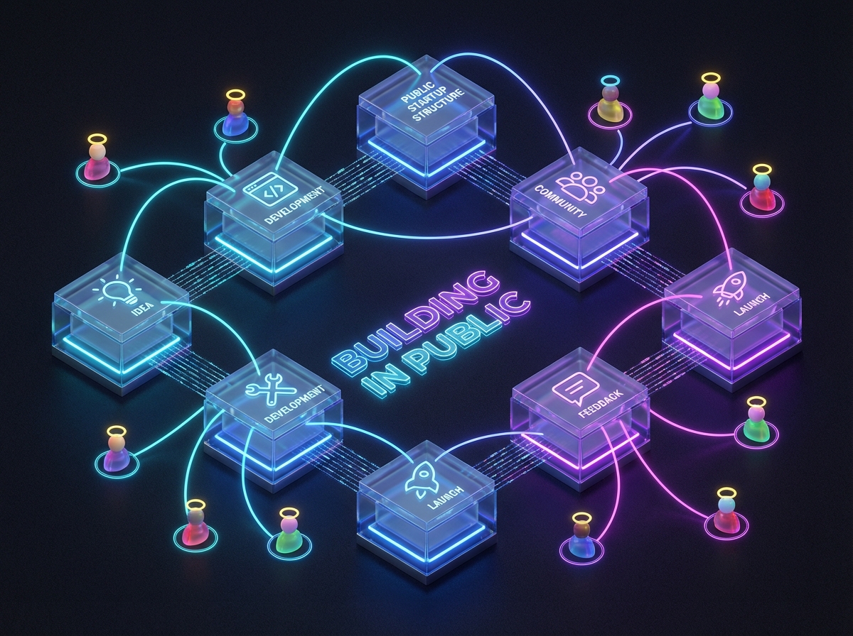 Building in public illustration